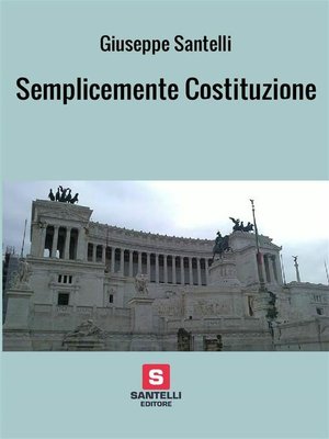 cover image of Semplicemente Costituzione